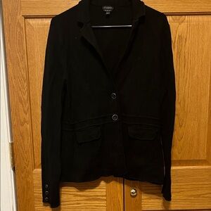 Talbots Elegant Black Blazer